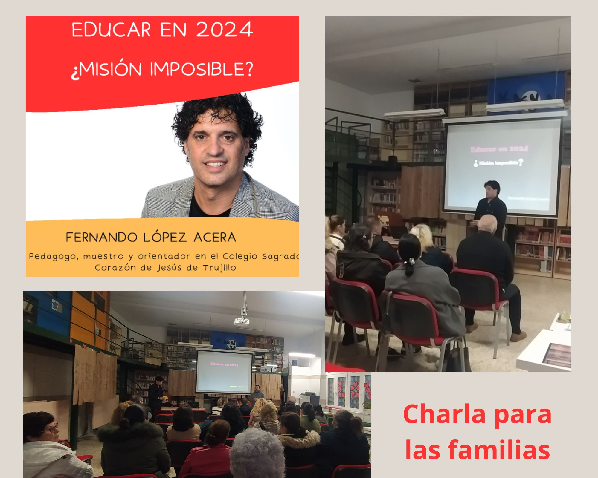 Charla para las familias