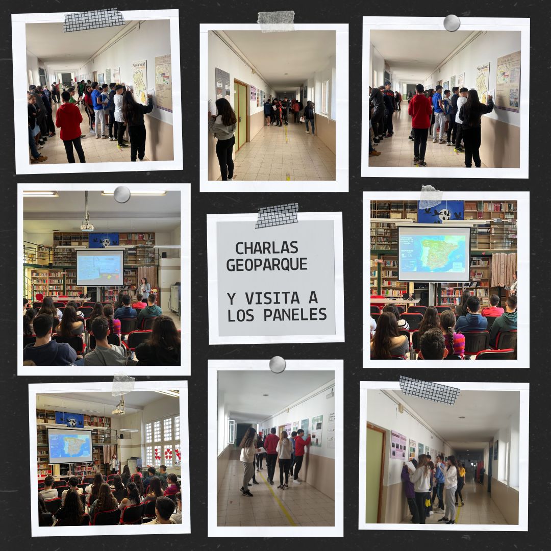 Charla Geoparque y visita a los paneles
