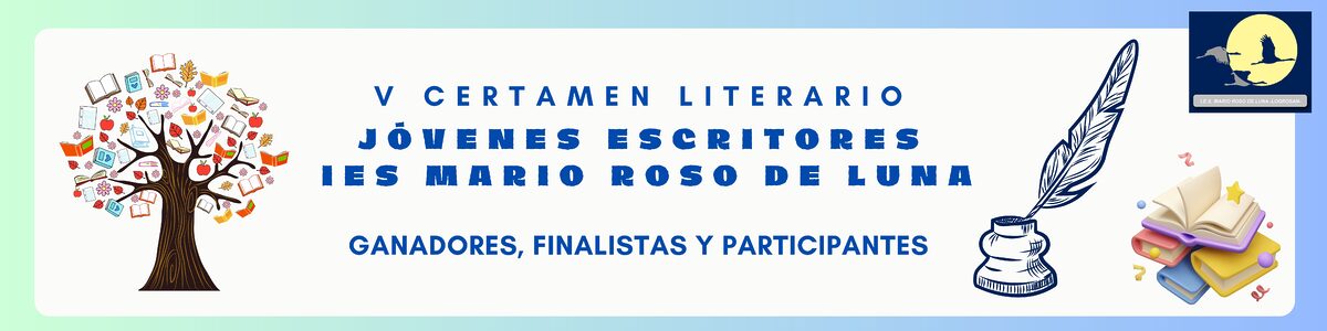 V Certamen literario. Ganadores, finalistas y particpantes.